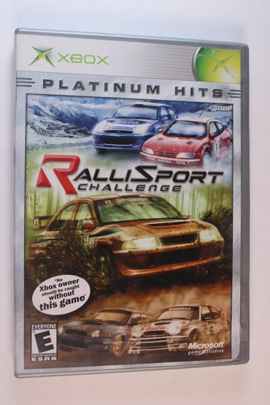 RalliSport Challenge (Microsoft Xbox, 2002) Complete w/ manual - Tested Working